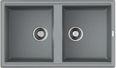 Omoikiri Tedori 86-2-GR, мойка, гранит, leningrad grey