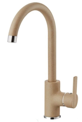 Детальное фото товара: ALVEUS GENESIS TONIA G55 BEIGE, смеситель, гранит, бежевый