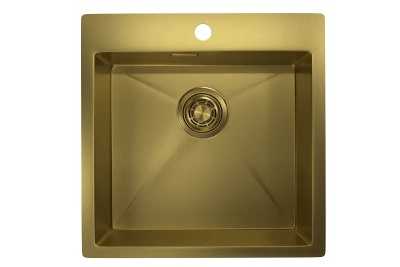 Детальное фото товара: GRANULA 5151 мойка, нержавеющая сталь, золото сатин