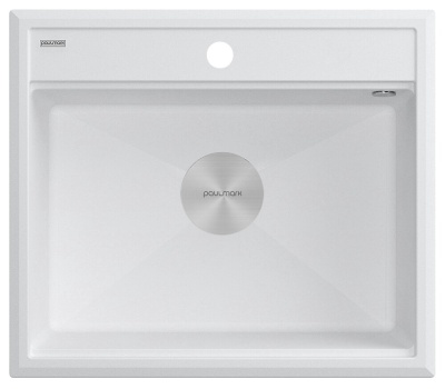 Детальное фото товара: Paulmark STEPIA 60, мойка, гранит, белый