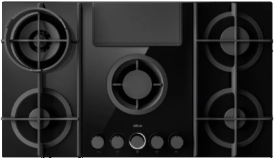 ELICA NIKOLATESLA FLAME BL/A/88 Детальное фото товара: ELICA NIKOLATESLA FLAME BL/A/88 газовая поверхность