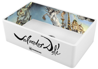 Детальное фото товара: Omoikiri Mikura 76-Dali, мойка, керамика, белый