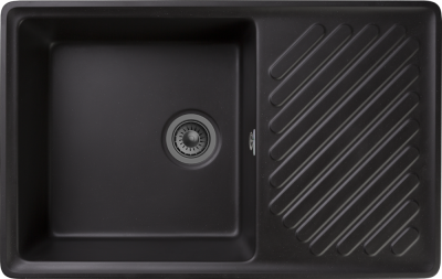 Детальное фото товара: GranFest QUARZ GF-ZL-52, мойка, гранит, черный