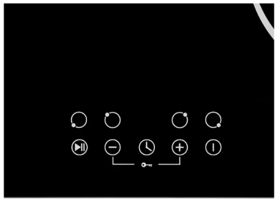 Детальное фото товара: Krona STORNO 60 BL индукционная поверхность
