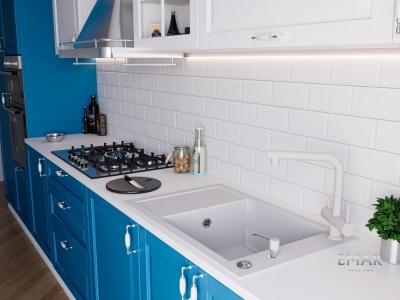 Emar EMQ-1780.Q, мойка, гранит, агат Детальное фото товара: Emar EMQ-1780.Q, мойка, гранит, агат