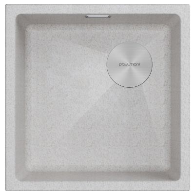 Paulmark LUMI 45UNI-SKEW, мойка, гранит, бежевый
