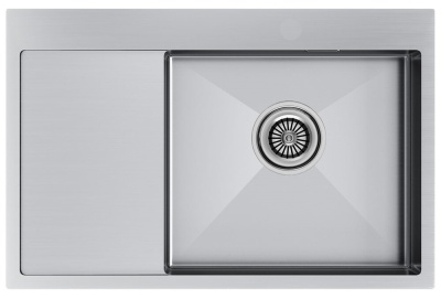 Paulmark KRONER 78F, мойка, нержавеющая сталь брашированная