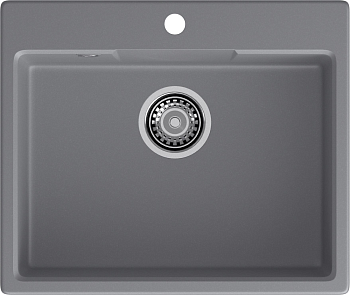Фото товара: GranFest URBAN GF-UR-658, мойка, гранит, темно-серый