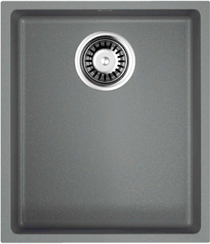Фото товара: Omoikiri Bosen 38-U-GR, мойка, гранит, leningrad grey