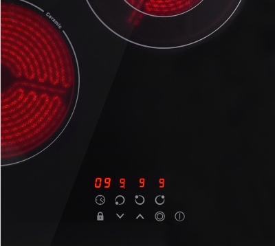 Детальное фото товара: Evelux HEV 431 B стеклокерамическая поверхность