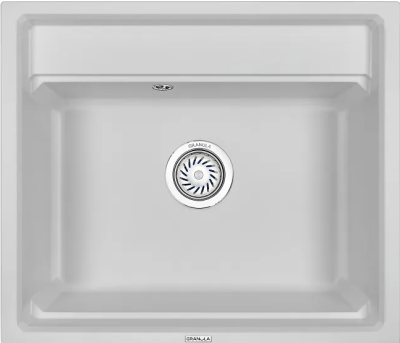 GRANULA 6003 мойка, гранит, арктик (белый)