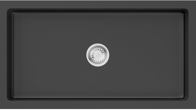 Omoikiri Mikura 76-BL, мойка, керамика, черный
