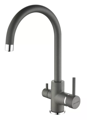 Paulmark ESSEN, смеситель, гранит, серый металлик Paulmark ESSEN, смеситель, гранит, серый металлик