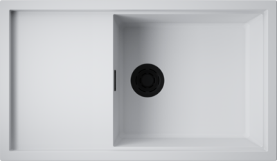 Детальное фото товара: Omoikiri Sintesi 86-WH, мойка, керамика, белый