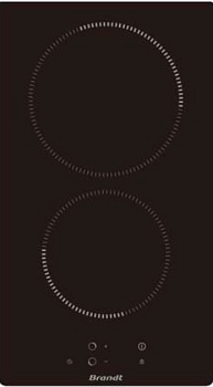 Фото товара: Brandt BPV6222B стеклокерамическая поверхность