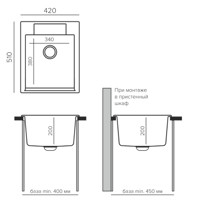 Схема встраивания