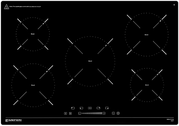 Фото товара: MEFERI MIH755BK POWER индукционная поверхность