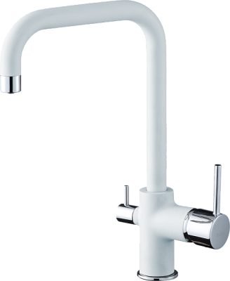 Детальное фото товара: Rivelato TOVEL 9025201 brina/cromo, смеситель, гранит, иней/хром