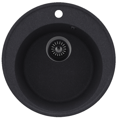 Детальное фото товара: Maunfeld Medusa 485 MFQS-485DGR, мойка, гранит, темно-серый