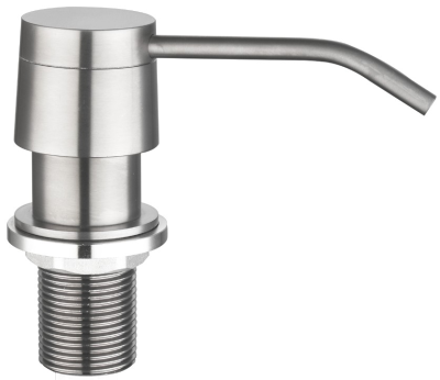 Детальное фото товара: Seaman SSA-011 дозатор для жидкого мыла, нержавеющая сталь сатин