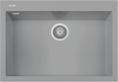 Rivelato ZENO ZN-7650 grigio puro, мойка, керамика, серый