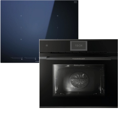 Фото товара: Kuppersbusch KI 6800.1 MR + BP 6850.0 S2 Black Chrome