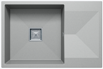 Фото товара: Tolero BLADE 760, мойка, гранит, платина