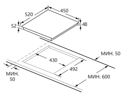 Схема встраивания