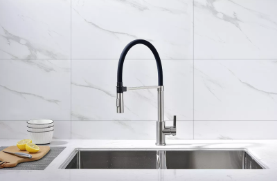 Детальное фото товара: Paulmark HALT, смеситель, брашированная сталь