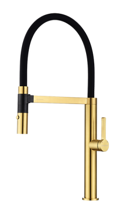Детальное фото товара: Paulmark LEADER, смеситель, брашированное золото