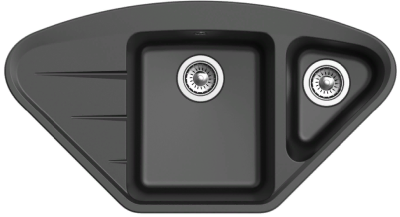 Детальное фото товара: Ewigstein Wink W- 80KF, мойка, гранит, антрацит