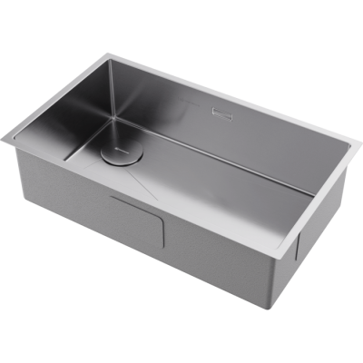 Фото товара: Omoikiri Taki 74-U/IF Side-L-GB, мойка, нержавеющая сталь/графит