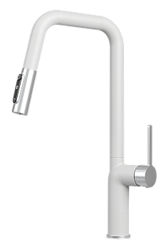 Фото товара: GRANULA 9011 смеситель, нержавеющая сталь, арктик