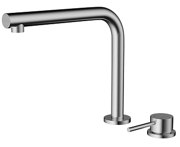 Фото товара: Omoikiri Nara 2 Plus-BN, смеситель, нержавеющая сталь