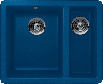 Фото товара: Schock Quadro 60 Plus, мойка, гранит, океан (синий)
