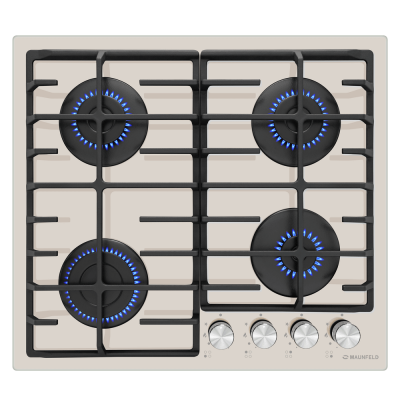 Maunfeld EGHG.64.6CBG/G Детальное фото товара: Maunfeld EGHG.64.6CBG/G газовая поверхность