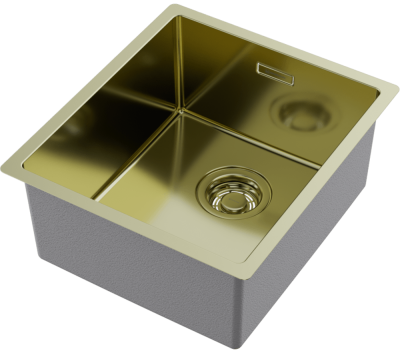 Детальное фото товара: Omoikiri Tadzava 39-U/I-LG, мойка, светлое золото