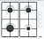 Фото товара: Bosch PBP6C2B82O газовая поверхность