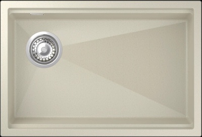 Rivelato LINO LN-654-L beige scuro, мойка, гранит, тёмно-бежевый