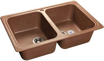 Фото товара: GranFest STANDART GF-S-780 K, мойка, мрамор, терракот