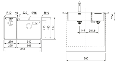 Схема встраивания