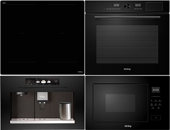 Фото товара: KORTING HIB 65900 HID + OKB 1650 GN STEAM + KMI 827 GN + KCM 9830 BCG