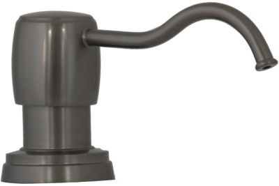 Детальное фото товара: Seaman SSA-040 Gun Light (PVD, satin} дозатор для жидкого мыла, оружейная сталь светлая
