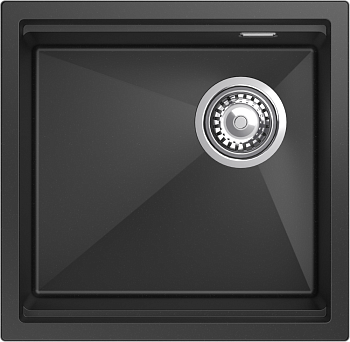 Фото товара: Rivelato LINO LN-454-R antracite, мойка, гранит, антрацит