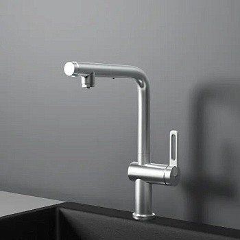 Фото товара: GRANULA 8169 смеситель, нержавеющая сталь