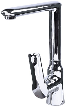 Фото товара: Zigmund & Shtain ZS 0700, смеситель, нержавеющая сталь