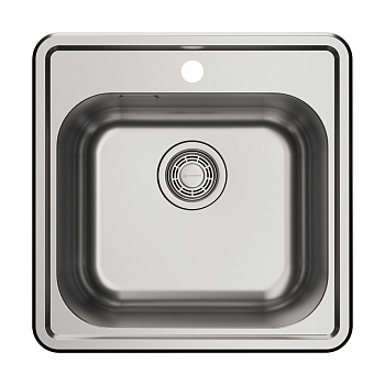 Фото товара: Omoikiri Notoro 48 SI Matt, мойка, нержавеющая сталь/silver matt