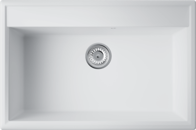 Omoikiri Daisen 77-WH, мойка, гранит, белый