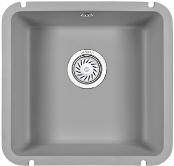 Фото товара: GRANULA 3801 мойка, гранит, алюминиум