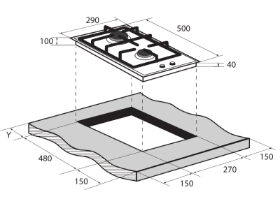 Схема встраивания